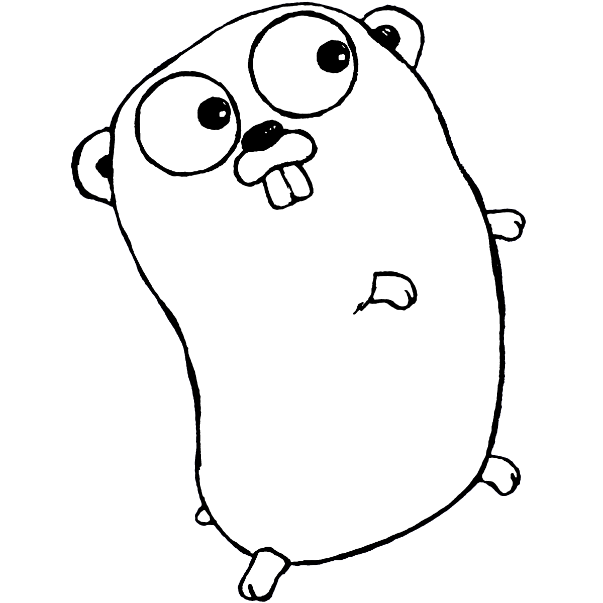 Mascot of Go.